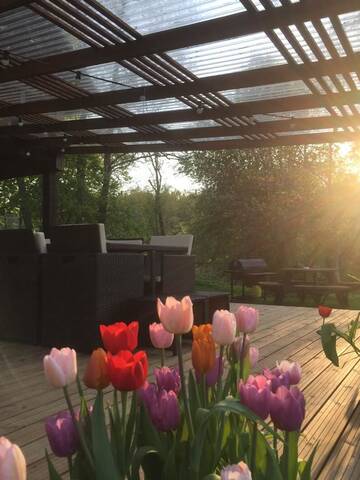 Фото номера Дом для отпуска (6 взрослых) Дома для отпуска Joosepi Holiday House г. Silla 15